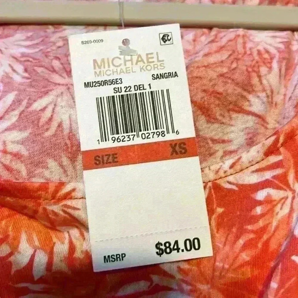 NWT Michael Kors tank top size xs - Picture 6 of 7